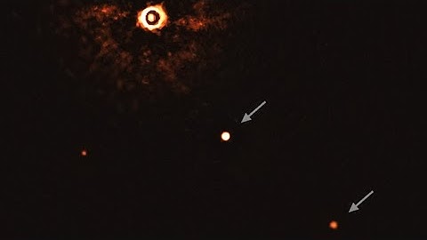 Sun-like star and its 2 giant planets imaged for the 1st time