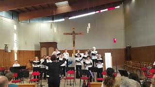 Neige sur les orangers de M Ohana par le choeur Col Canto de Montmorency