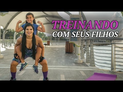 Vídeo: Como Mães Famosas E Seus Filhos Treinam