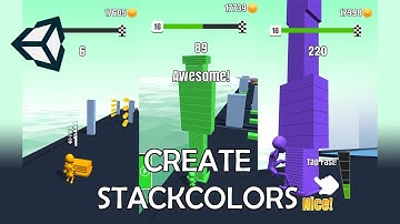 Make StackColors in Unity - Color Wall (Lesson 8)