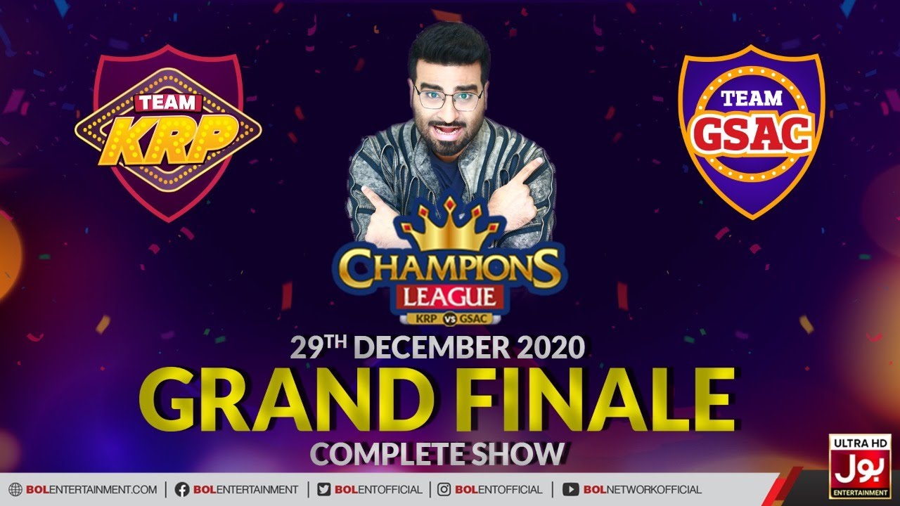 Game Show Champions League Grand Finale Team GSAC Vs Team KRP 