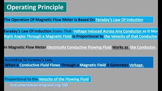 electromagnetic flow meter working principle