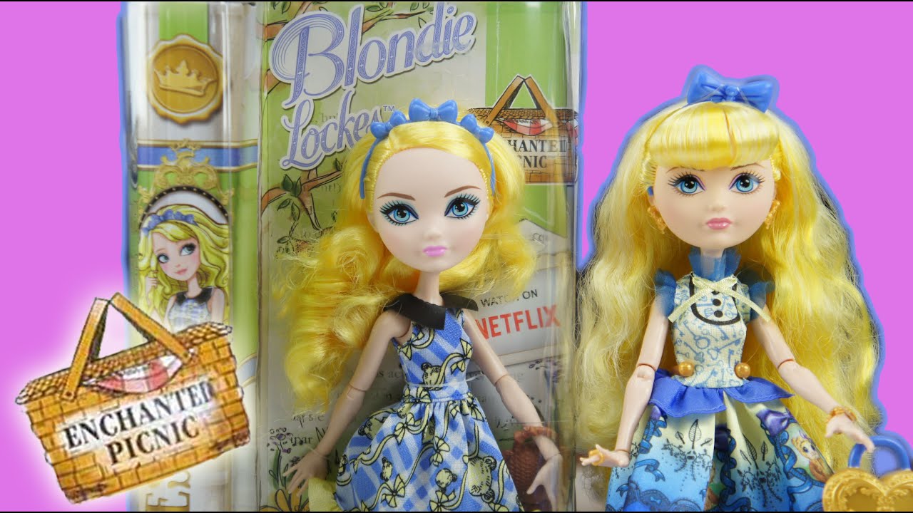 Boneca Ever After High Blondie Lockers Piquenique Encantado