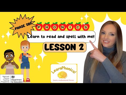 Phonics Lesson For Kids Phase 2b Lesson 2 