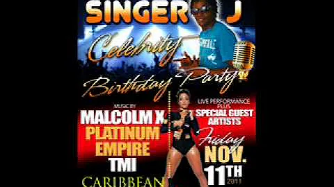 Singer J Birth Day Birthday Bash @ Caribbean Choice November 11, 2011