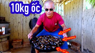 Toàn Đen Xém Mất Nhẫn Cưới Khi Tranh Tài Ăn 10 kg Ốc Bưu Thèm Rớt Nước Miếng |  Son Duoc Vlogs