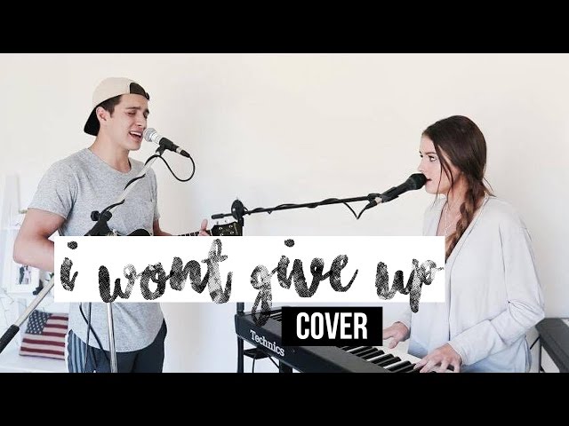 I WON'T GIVE UP - JASON MRAZ (cover by Gabriel Conte and Jess Bauer) class=