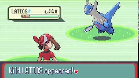 Pokemon Ruby: Capturing Latios