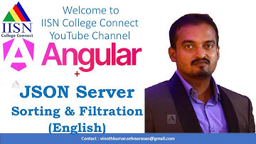 #3 Angular + JSON Server: Sorting and Filtering Data in JSON | Full Tutorial