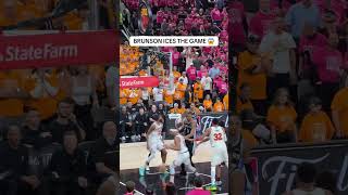Jalen Brunson Seals It 