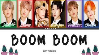 NCT DREAM (엔시티 드림) 'BOOM' (Color Coded Lyrics Indo_Rom_Han) Lirik Terjemahan Indonesia
