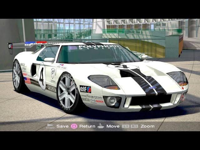 Oficina Steam::Gran Turismo 4 Ford GT LM Race Car Spec ll Skin