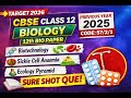 CBSE Class 12 Biology 2025 PYQ (57/2/1) Solved | Sure Shot Questions | Bio Journey with Salma