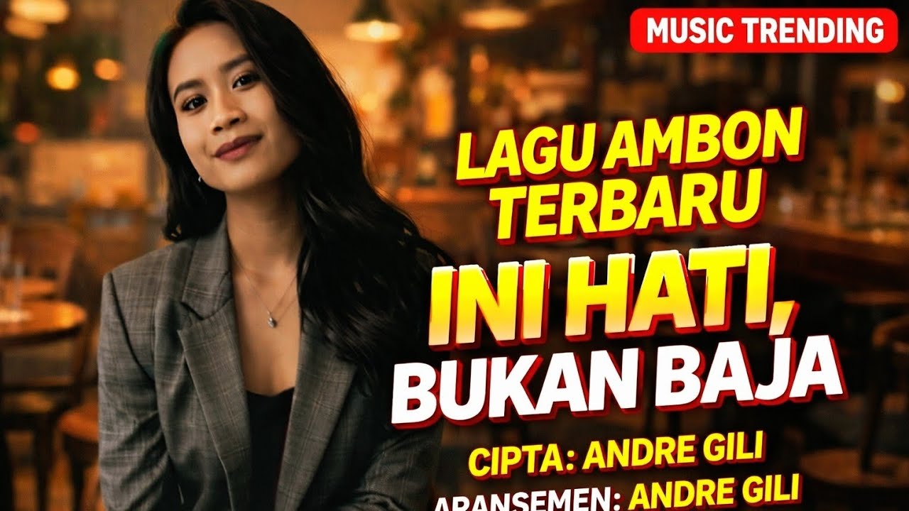 LAGU AMBON TERBARU 2026 🔥 INI HATI, BUKAN BAJA – ANDRE GILI | VIRAL TIKTOK | SOUND TRENDING | #fyp 