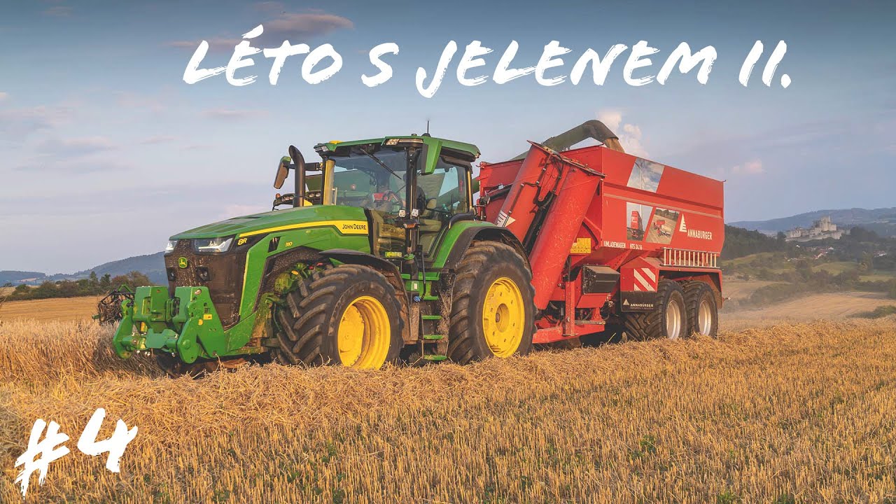 #4 Léto s Jelenem II. - Hvězdy září v září ⭐️🤩 hodnocení letošních žní - oves, žito, tritikale..