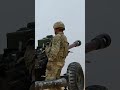 The Howitzer in Action