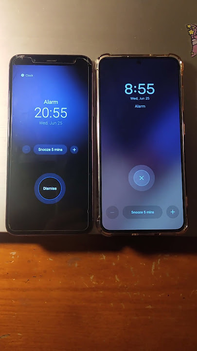 One UI 2 vs One UI 7 alarm! #samsung #shorts