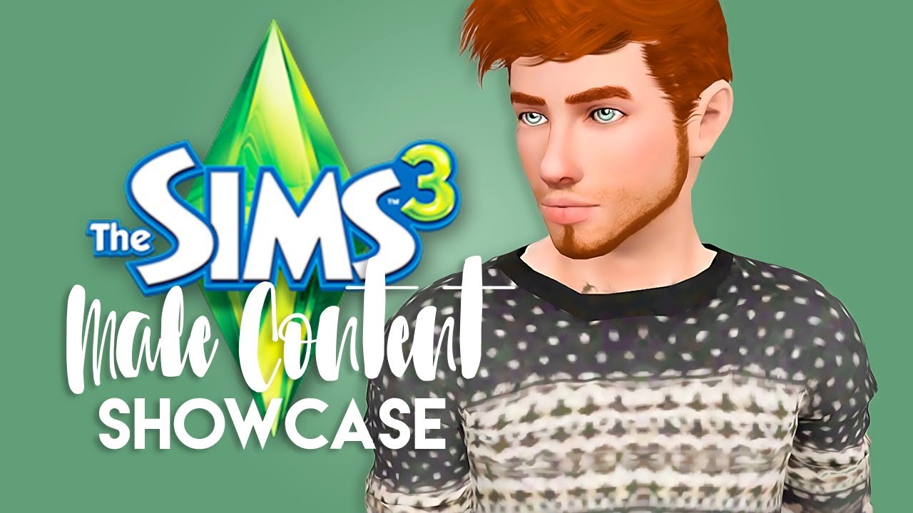 The Sims 3 Cc Showcase 2 All Male Finds Full Cc List Youtube