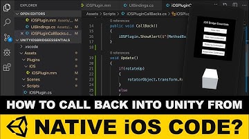 Unity3d iOS Plugins - Unity3d How To Call Back Into Unity3d From Native Code ?