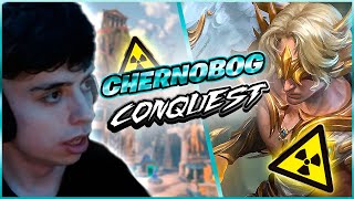 CHERNOBOG ADC - EL MEJOR DIOS PARA ROTAR 😱 | TottiGR | MASTER RANKED CONQUEST SMITE SEASON 11