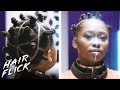 Bantu Knots Tutorial • Hair Flick