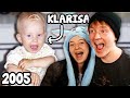 Reagujeme na NAJSTARŠIE VIDEÁ mojej sestry @Klarisa