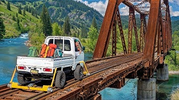 I Built a Mini Truck for Abandoned Railroads - Ep. 2