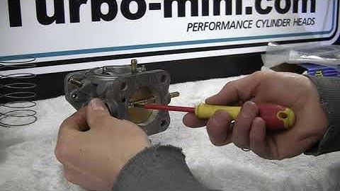 Classic Mini Turbo SU HIF44 turbo carburetor step by step complete rebuild guide Part 2.