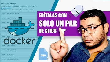 Cómo modificar las variables de entorno de un contenedor Docker