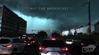 06-22-2023 Highlands Ranch, CO - Large Tornado - Damage Through Town - Trees on Houses