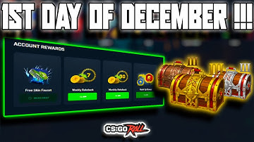 1ST DAY OF DECEMBER !!! | CSGOROLL | ROYCE_GAMBA