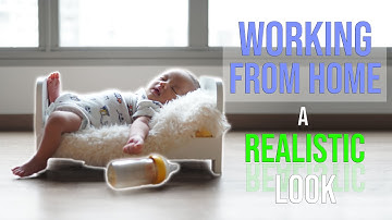 HOW TO work from home with a newborn | Normal 9-6 job