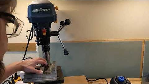 Mastercraft Drill Bit Sharpener video review by Brad