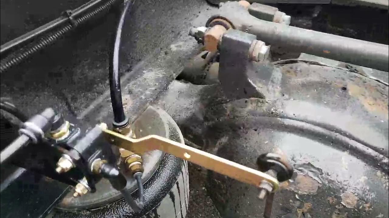 The Finished Product Of The New Leveling Valve On My 2016 Peterbilt 579