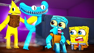 RAINBOW FRIENDS 2 HIDE AND SEEK CHALLENGE!? (Cyan, Yellow & Blue?!)