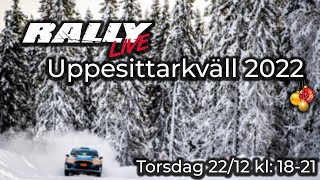 Rally Lives Uppesittarkväll 2022