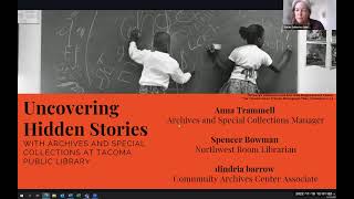 Uncovering Hidden Stories Through Local History Collections at Tacoma Public Library