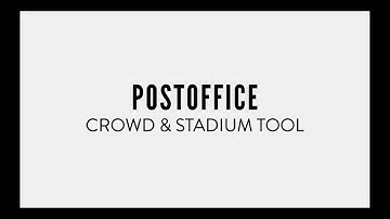 Postoffice Crowd & Stadium Tool