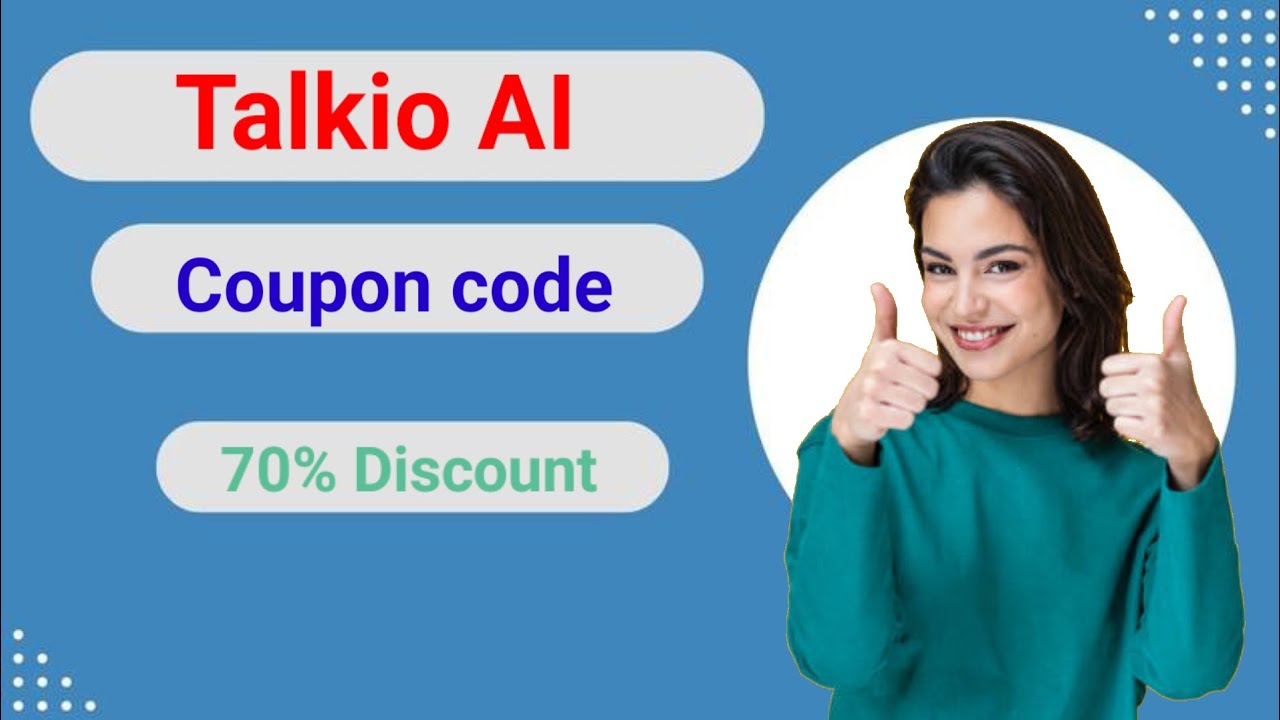 Talkio AI Coupon code 70% discount || Talkio promo code || Talkio Coupon code