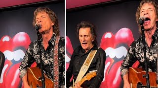 The Rolling Stones Perform “Dead Flowers” Live in a Luxury Hotel in London on July 8, 2026