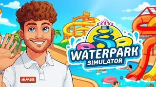 WaterPark Simulator Testing out the Slides! Part 18