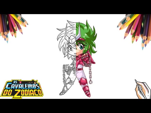 Desenhos de Saint Seiya - Os Cavaleiros do Zodíaco para colorir