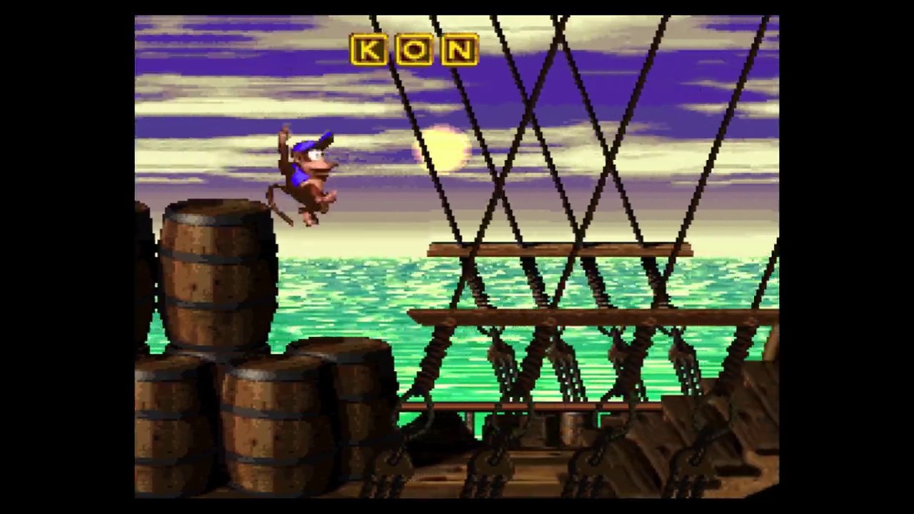 Donkey Kong Country 2 Diddy's Kong Quest Episode 1 Gangplank