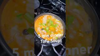 I Made Quick Dinner in 5 Mins 🍲 BCD Soon Tofu Soup Kit #tofu #shorts