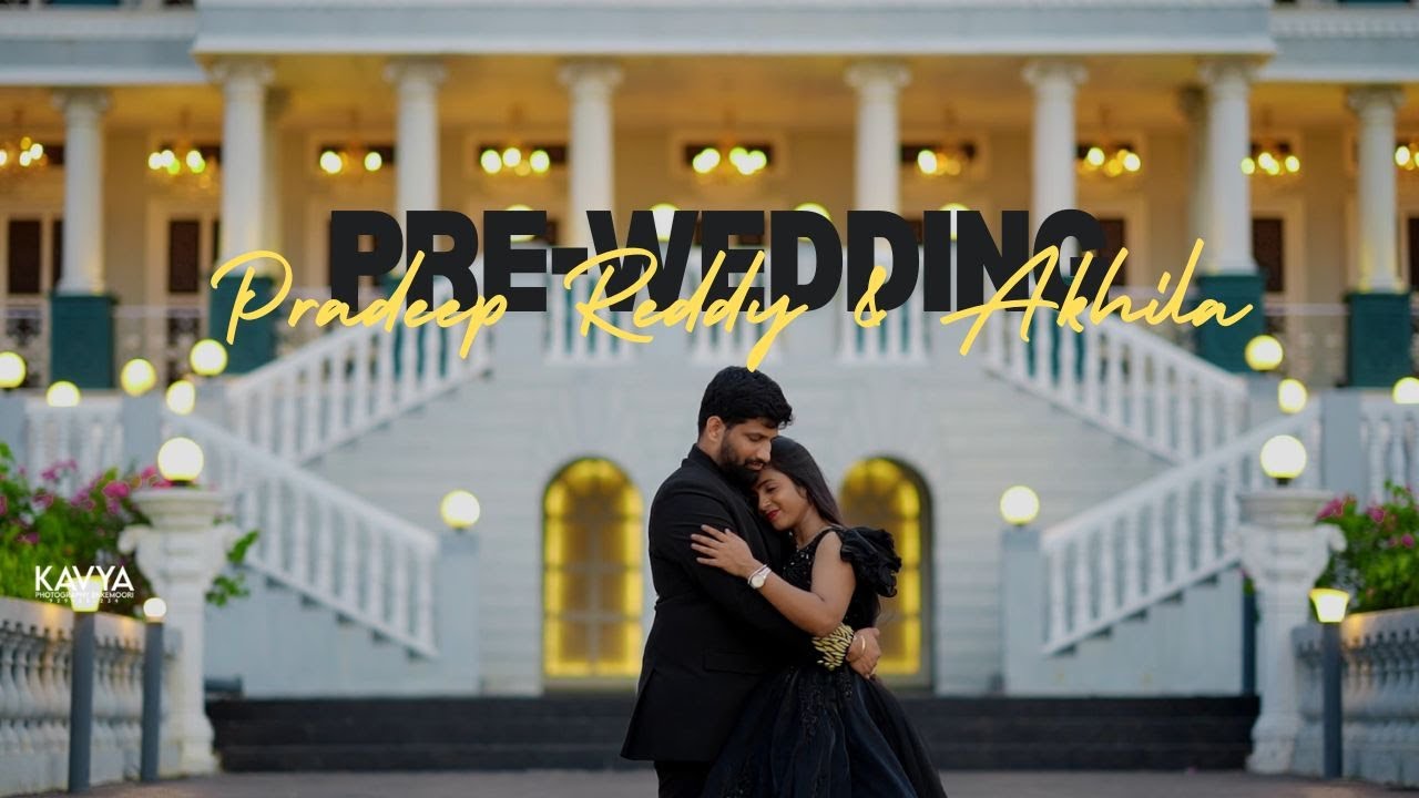 Pradeep Reddy & Akhila | Pre-Wedding Shoot at RAW Studio | Kavya Photography Enkemoori