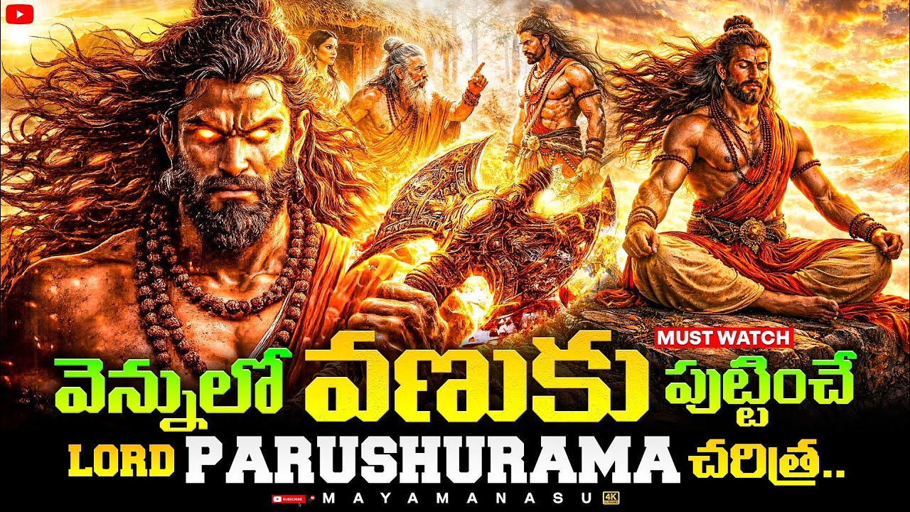 Lord Parashurama Unknown Facts | Tana Thalli Thalanu Enduku Narichadu? | Telugu Mythology 