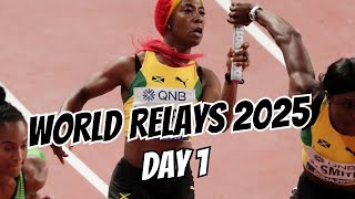 World Relays 2025 Day 1