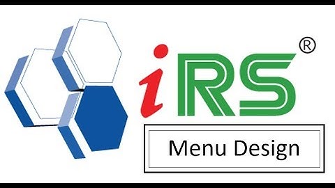 IRS FnB Plus - Menu Design