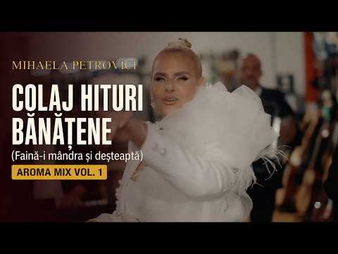 MIHAELA PETROVICI - Colaj Hituri Bănățene (Faină-i mândra și deșteaptă) | Aroma Mix Vol. 1