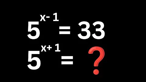 Exponential equation |Mathematics Olympiad problem